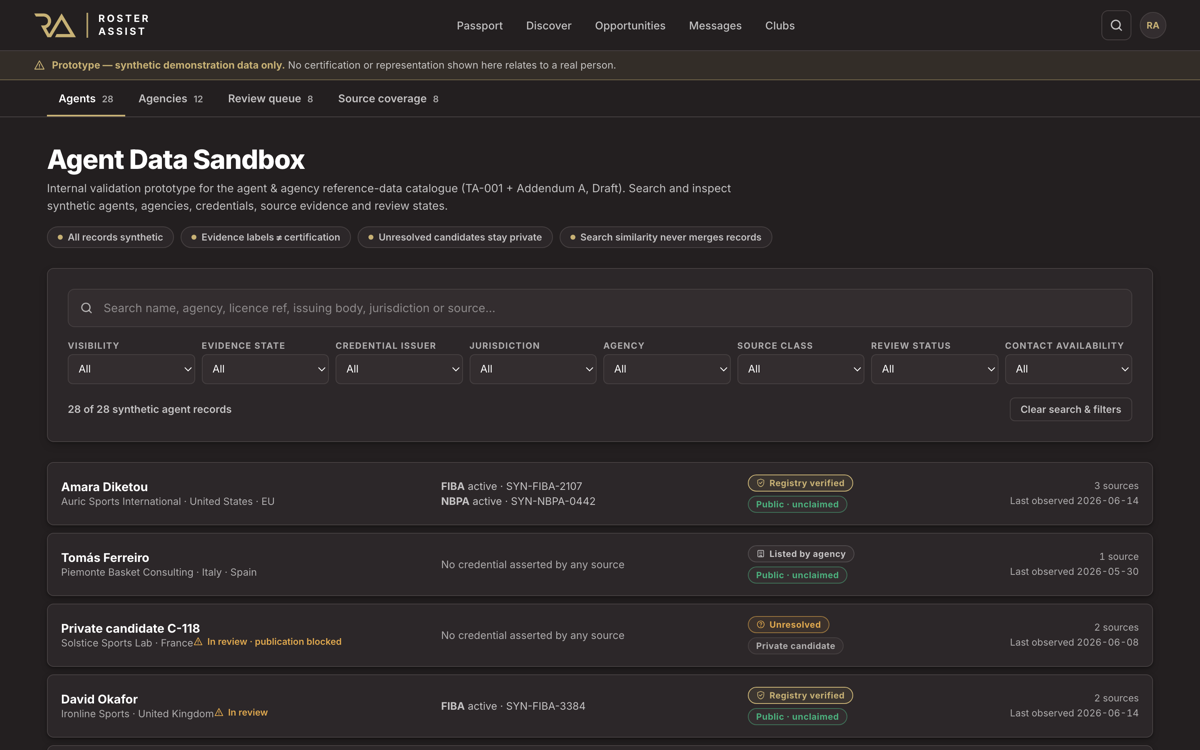 Agent Data Sandbox preview