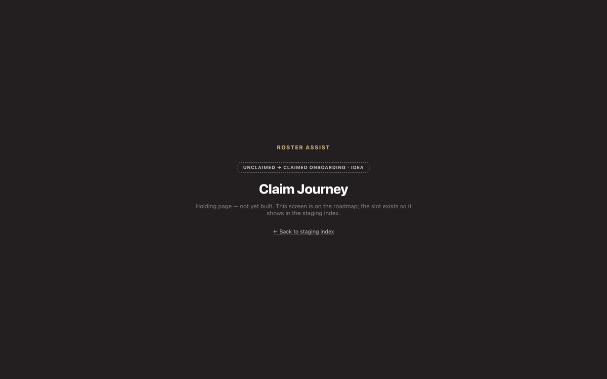 Claim Journey preview