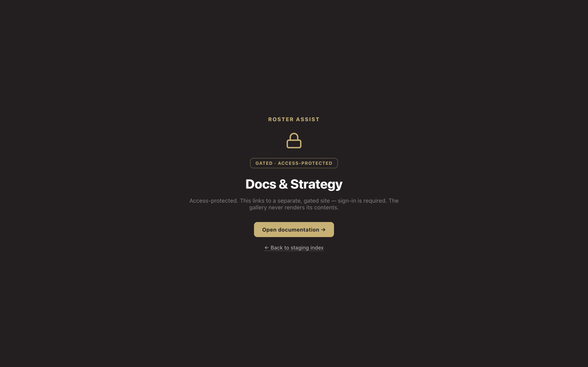 Docs & Strategy preview