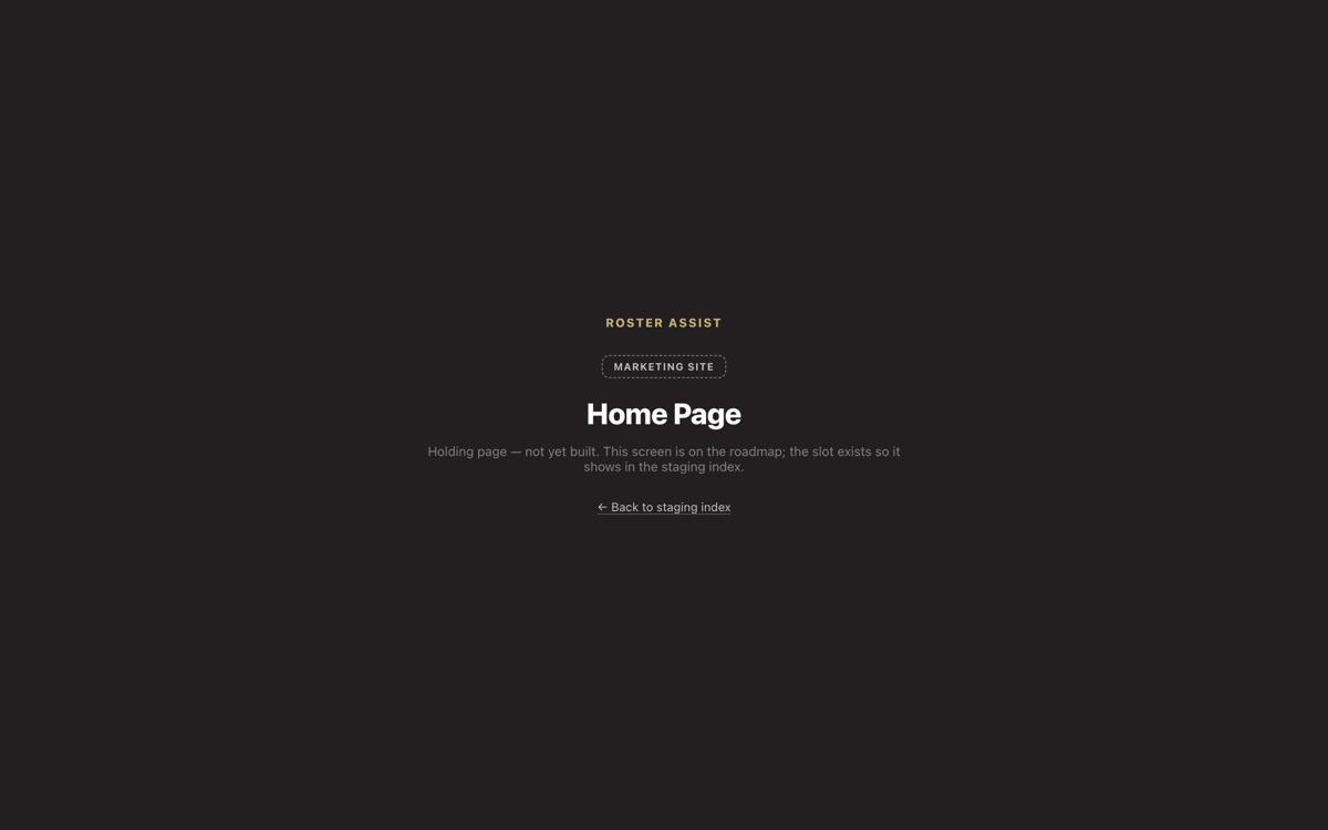 Home Page preview
